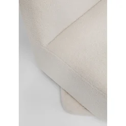 KARE Design Fauteuil Pivotant Ted Creme