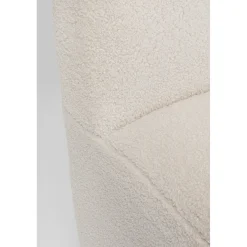 KARE Design Fauteuil Pivotant Ted Creme