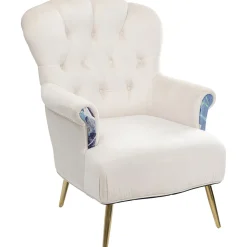 KARE Design Fauteuil Portrait Creme