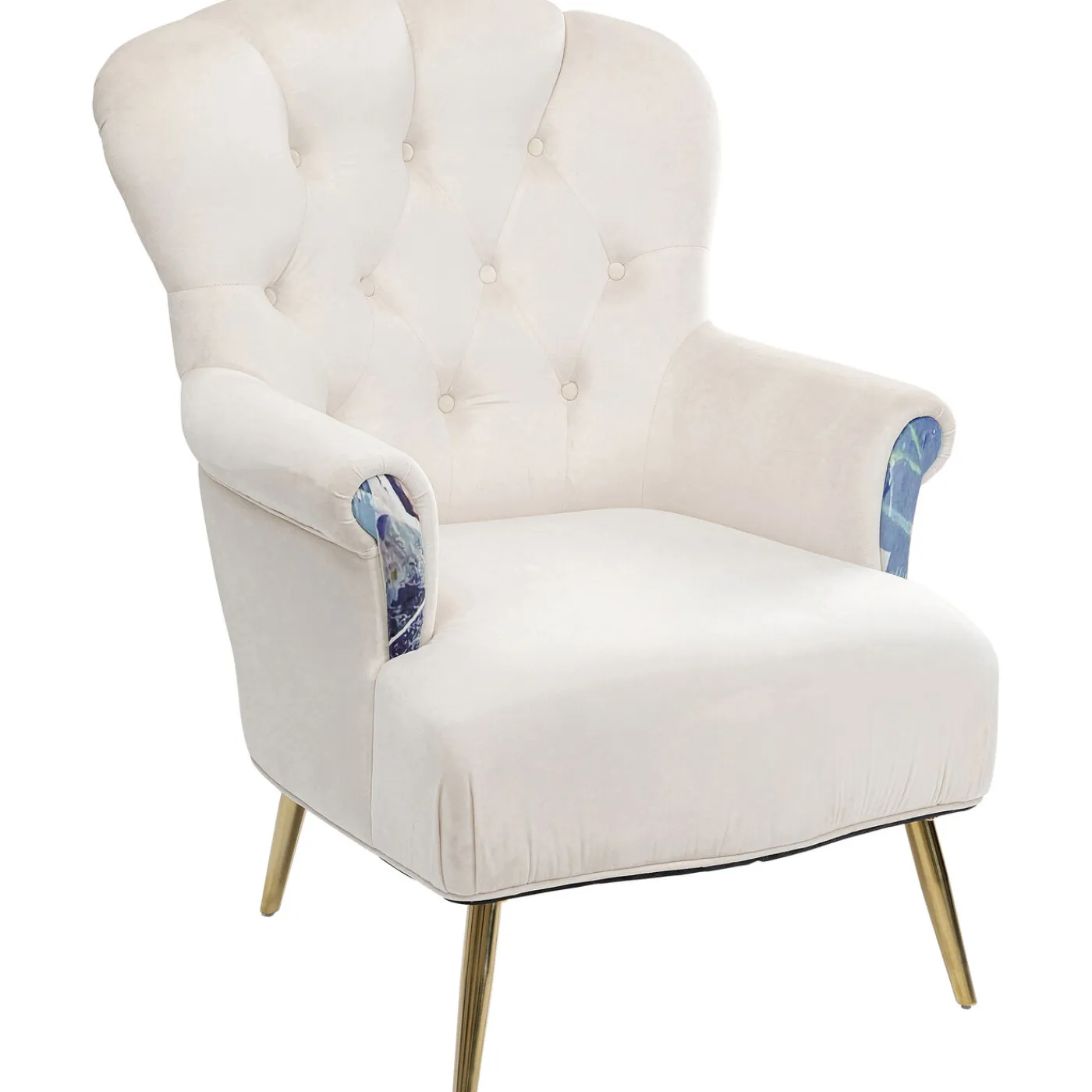 KARE Design Fauteuil Portrait Creme