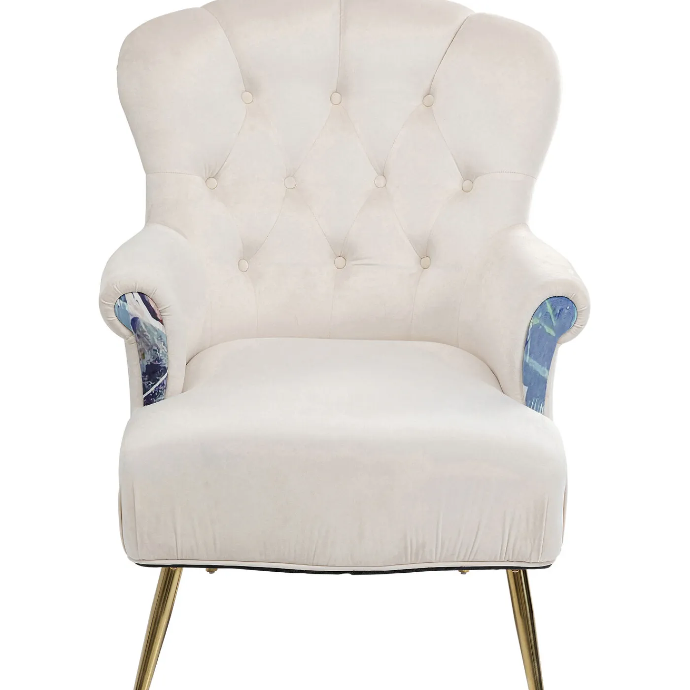 KARE Design Fauteuil Portrait Creme