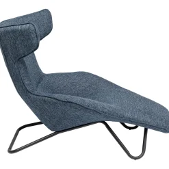KARE Design Fauteuil Relax Granada Bleu Fonce