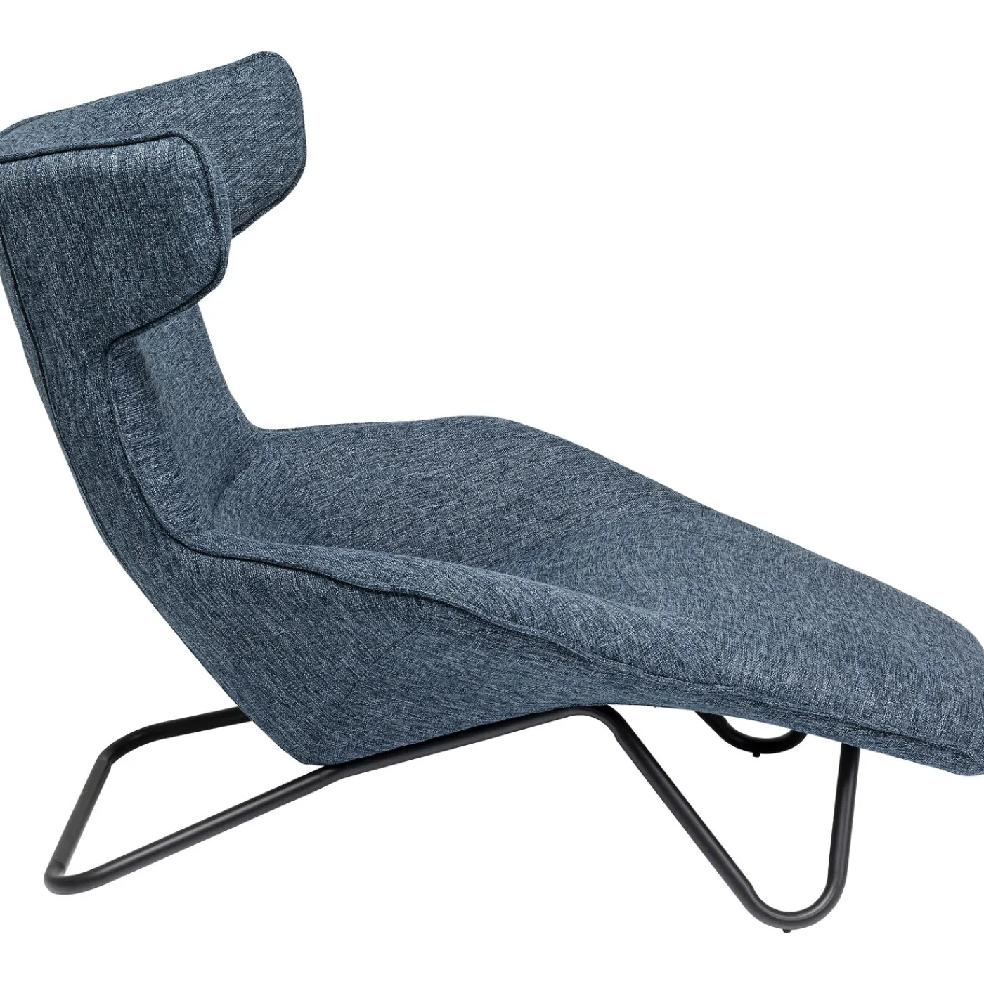 KARE Design Fauteuil Relax Granada Bleu Fonce