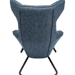 KARE Design Fauteuil Relax Granada Bleu Fonce