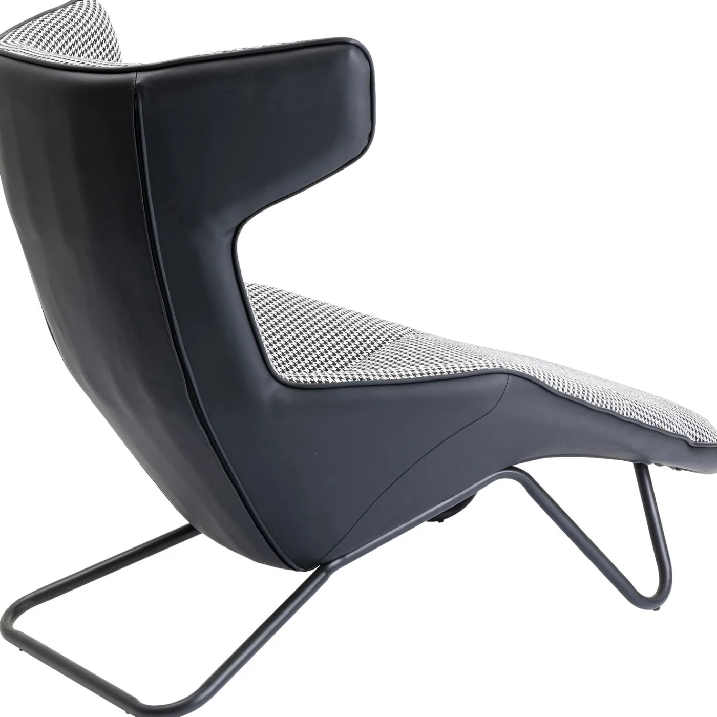 KARE Design Fauteuil Relax Granada Noir-Blanc