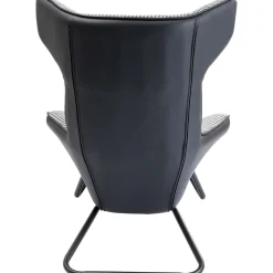 KARE Design Fauteuil Relax Granada Noir-Blanc