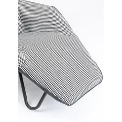 KARE Design Fauteuil Relax Granada Noir-Blanc