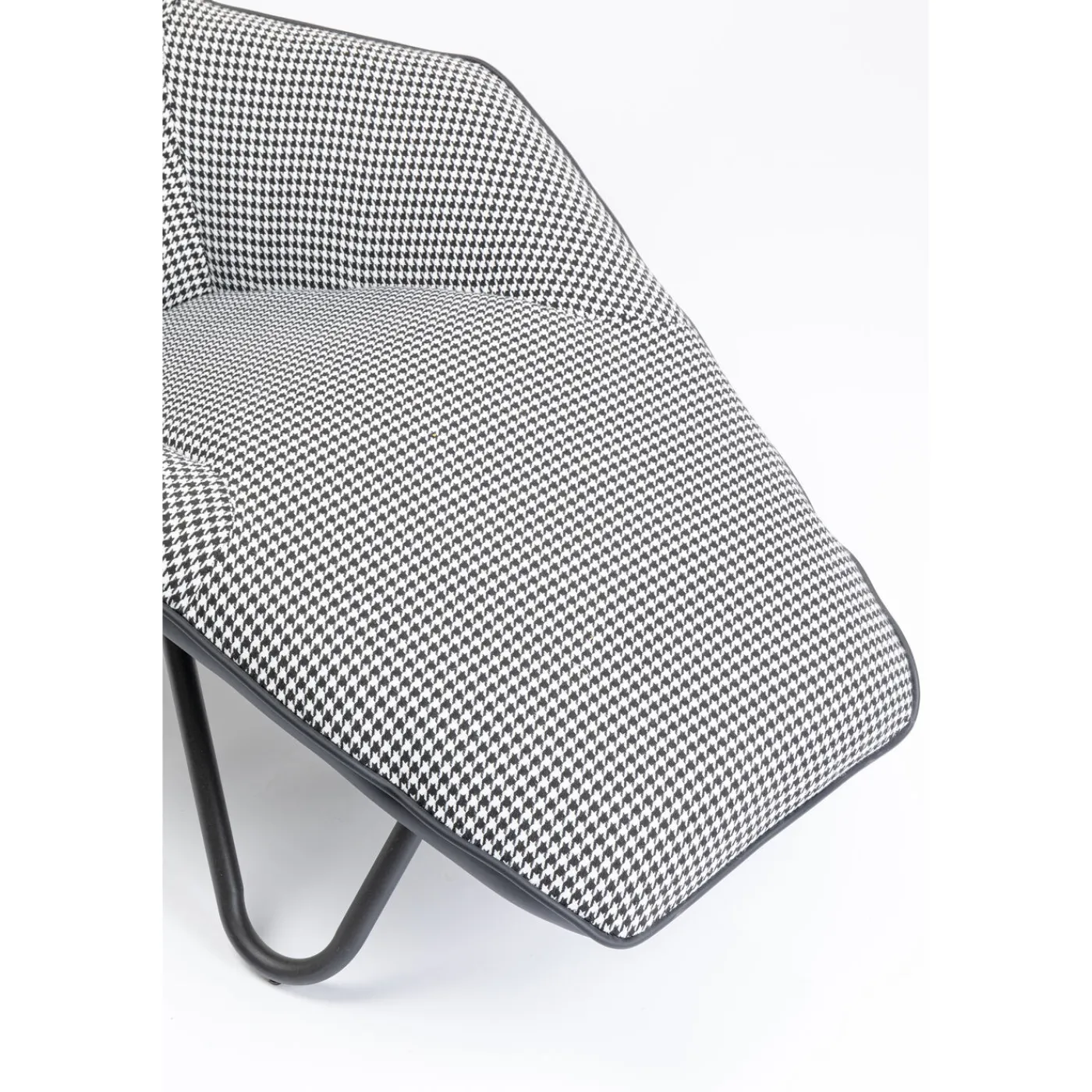 KARE Design Fauteuil Relax Granada Noir-Blanc