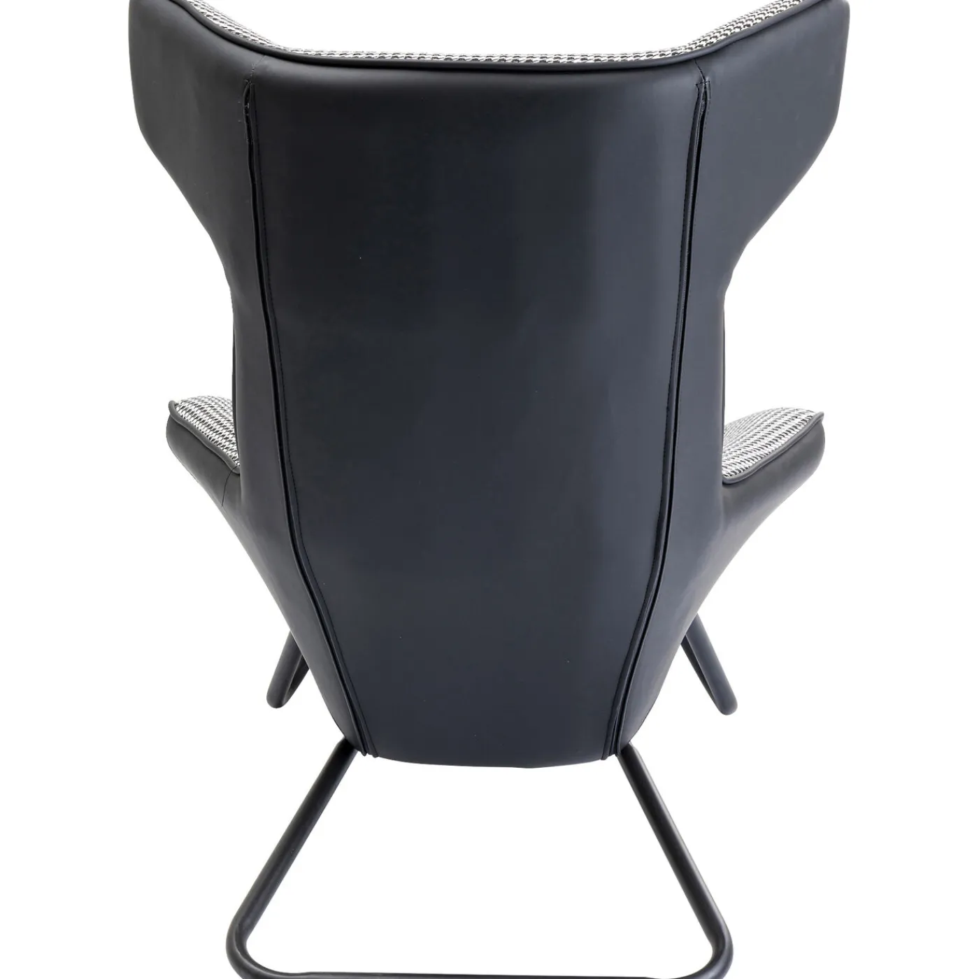 KARE Design Fauteuil Relax Granada Noir-Blanc