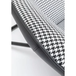 KARE Design Fauteuil Relax Granada Noir-Blanc