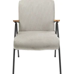 KARE Design Fauteuil Ryan Gris