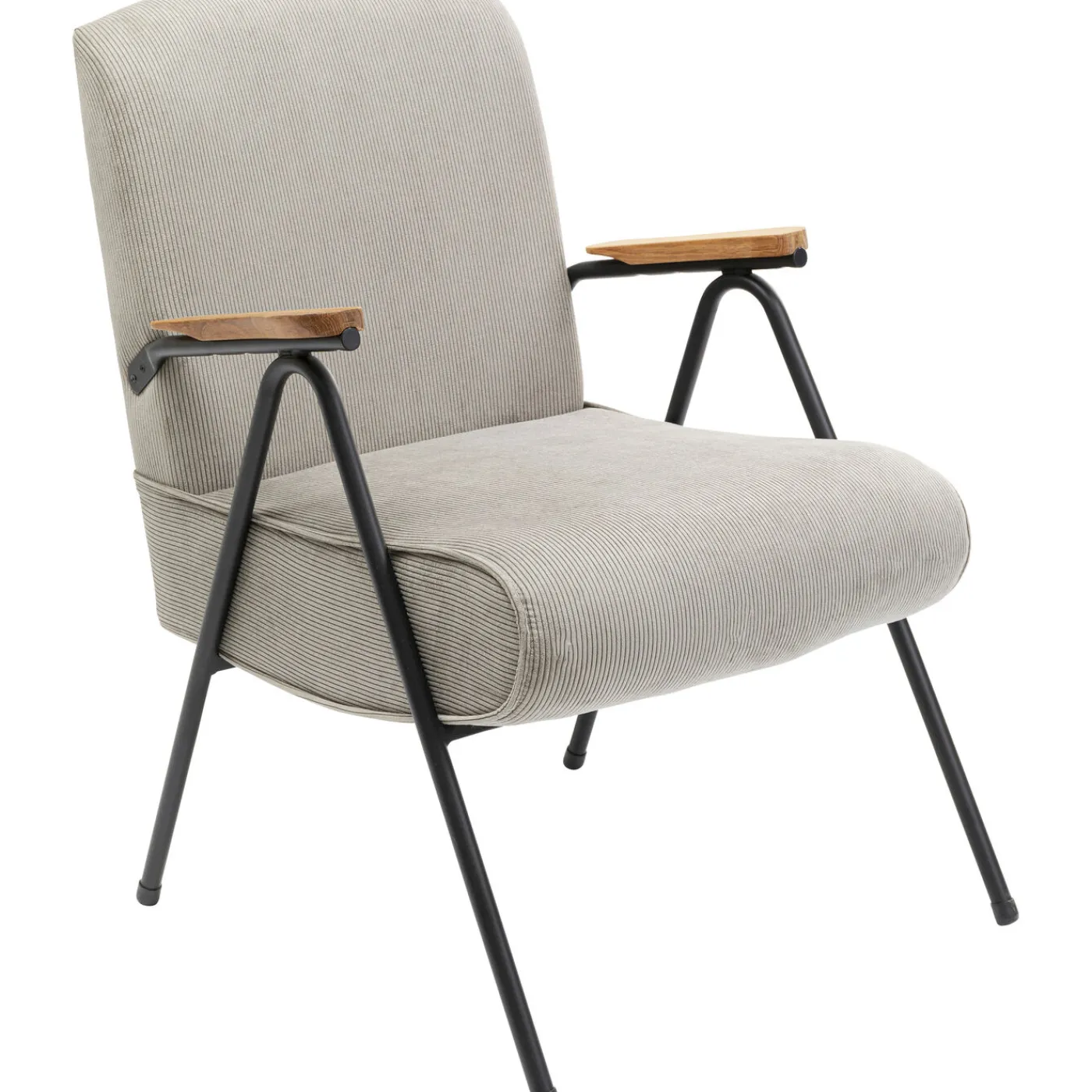 KARE Design Fauteuil Ryan Gris