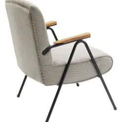 KARE Design Fauteuil Ryan Gris