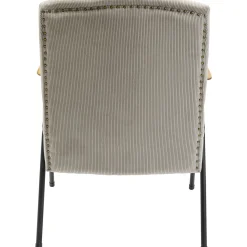 KARE Design Fauteuil Ryan Gris