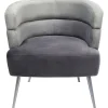 KARE Design Fauteuil Sandwich Gris