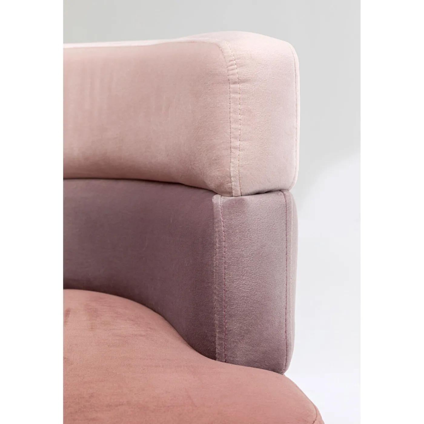 KARE Design Fauteuil Sandwich Mauve