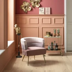 KARE Design Fauteuil Sandwich Mauve