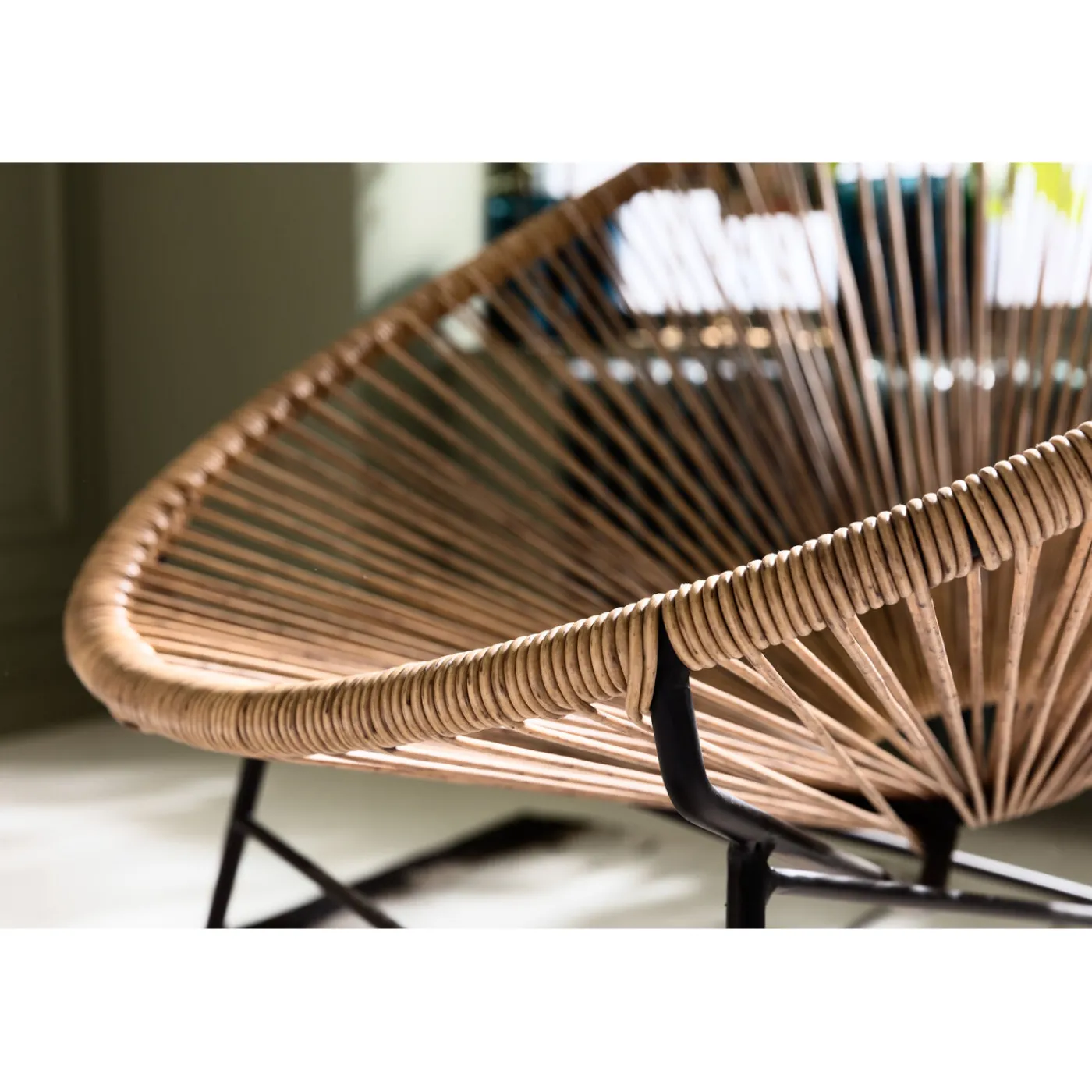 KARE Design Fauteuil Spaghetti Nature