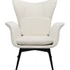 KARE Design Fauteuil Tudor Boucle Creme