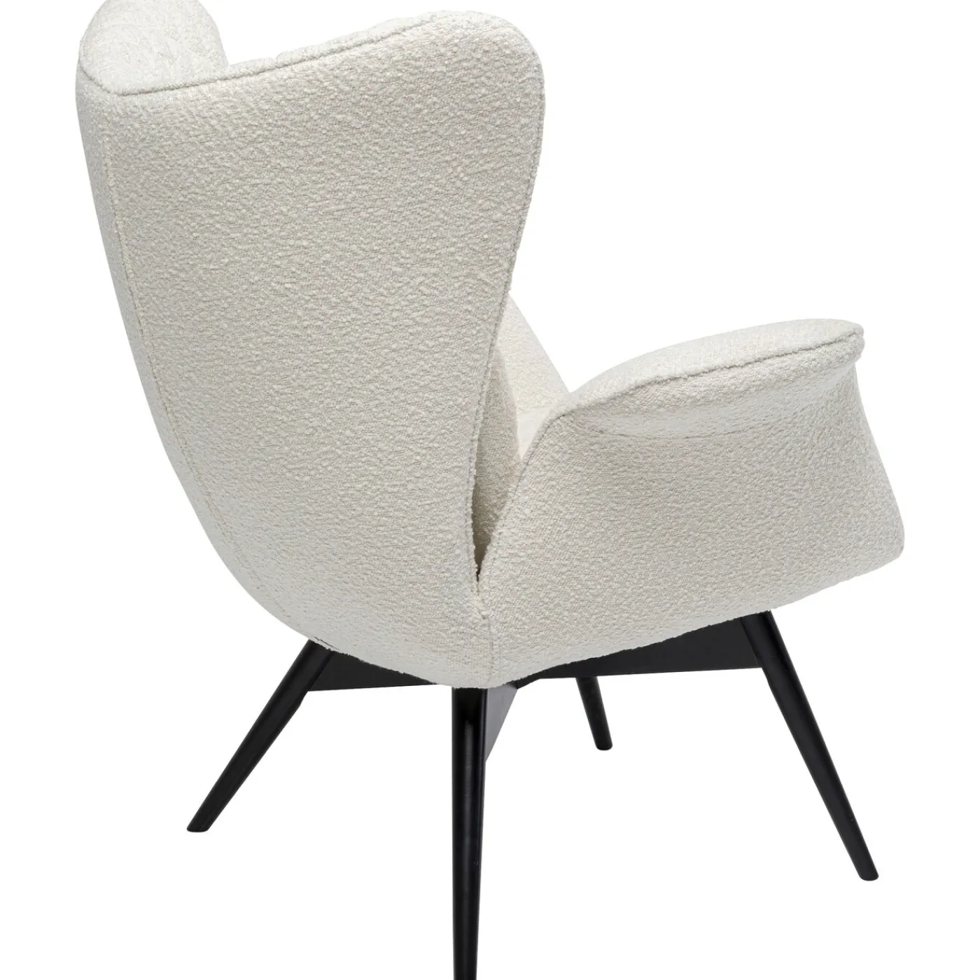 KARE Design Fauteuil Tudor Boucle Creme