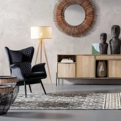 KARE Design Fauteuil Tudor Velvet Noir