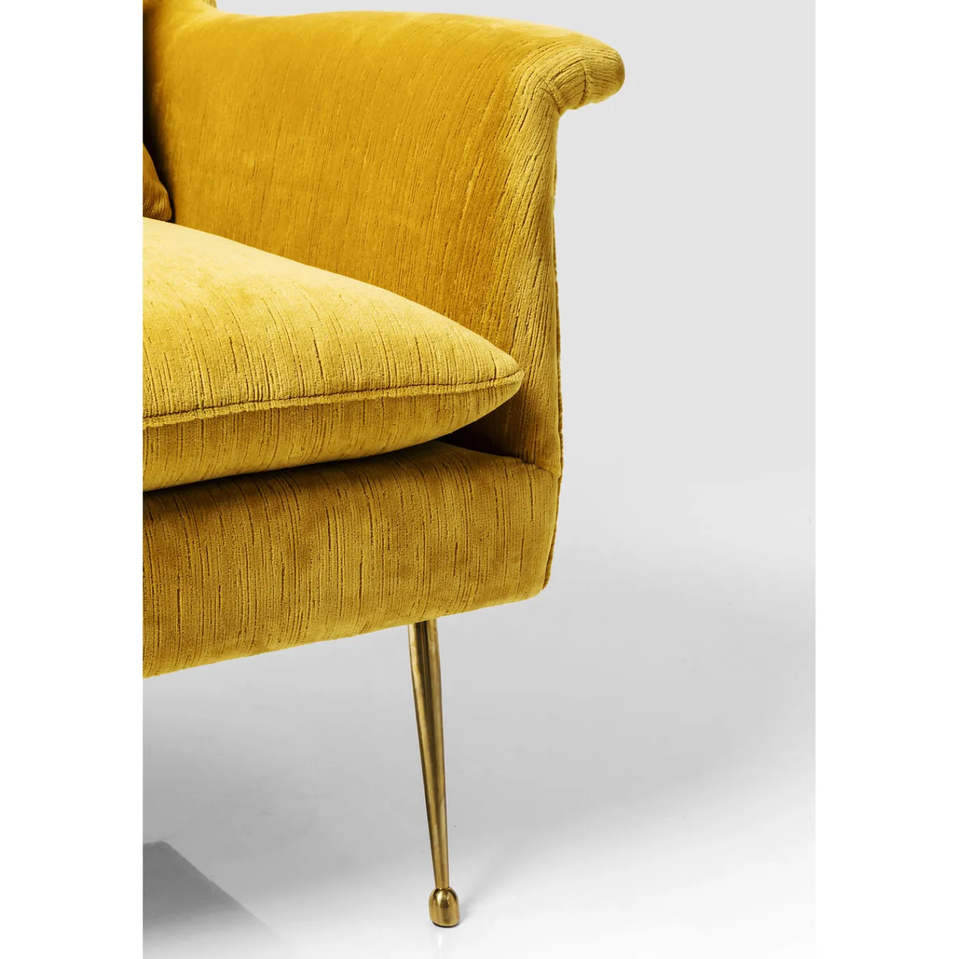 KARE Design Fauteuil Vegas Forever Jaune