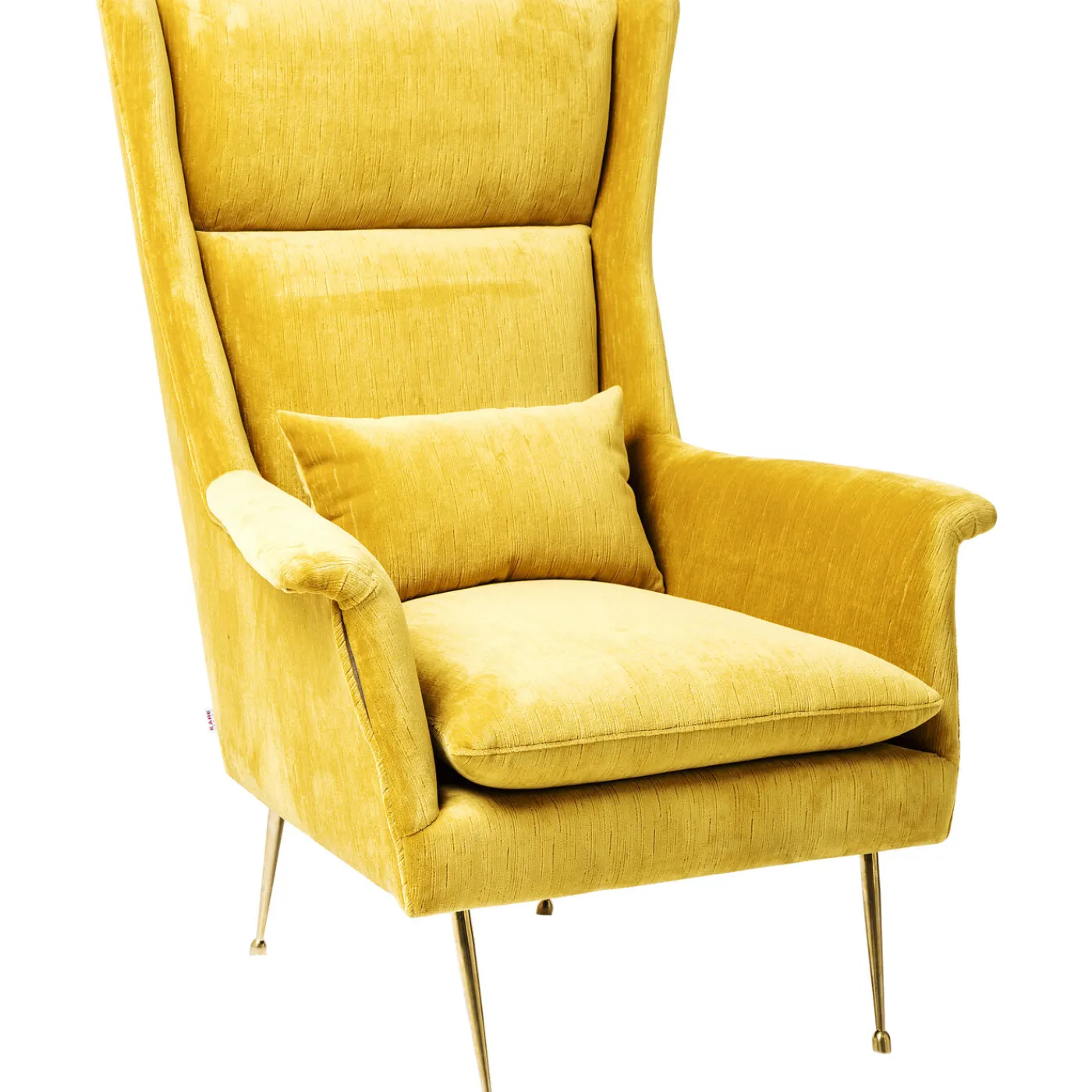 KARE Design Fauteuil Vegas Forever Jaune