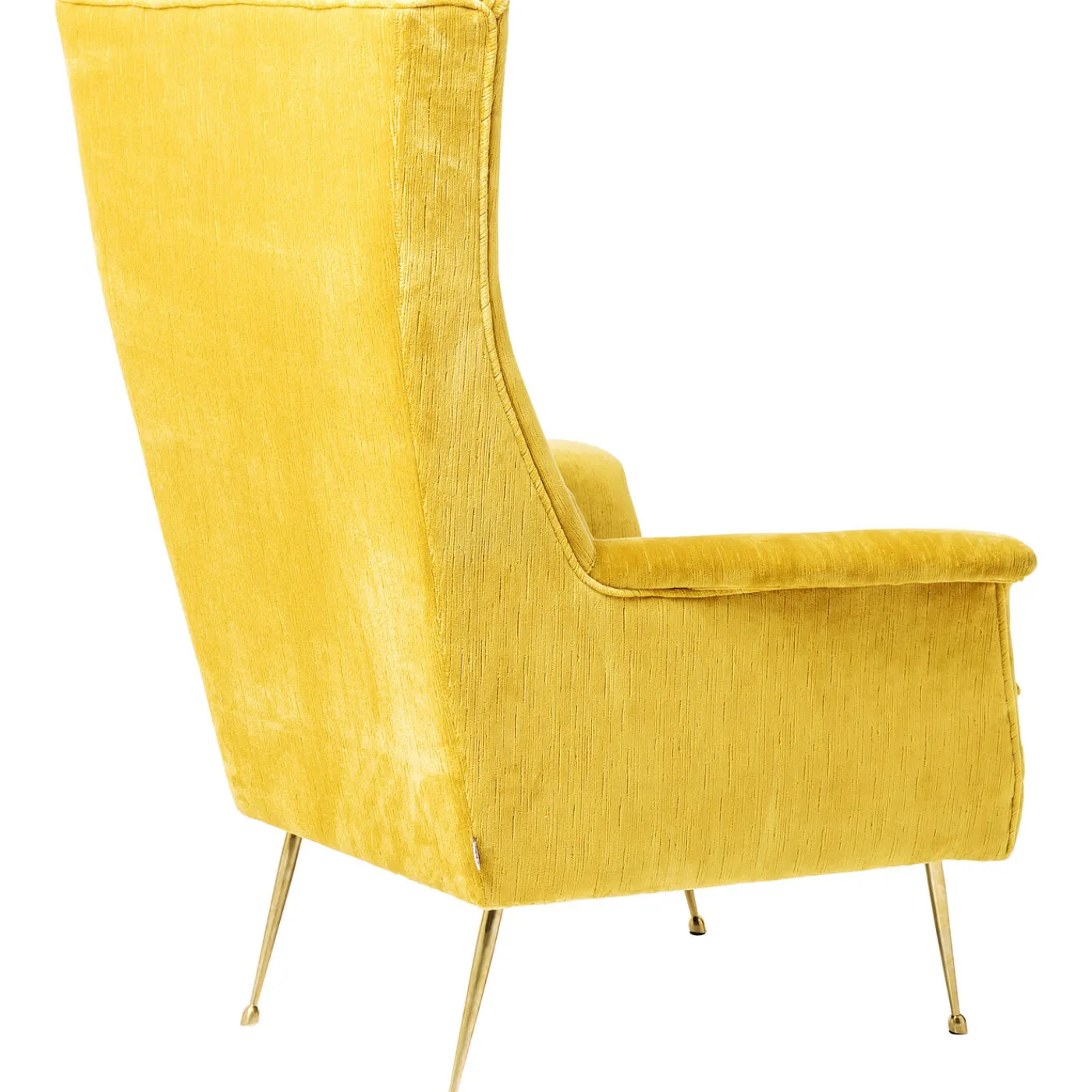 KARE Design Fauteuil Vegas Forever Jaune