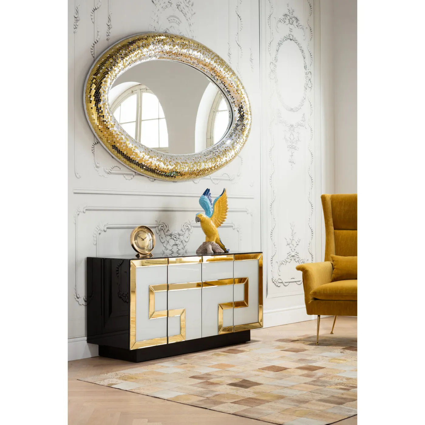 KARE Design Fauteuil Vegas Forever Jaune