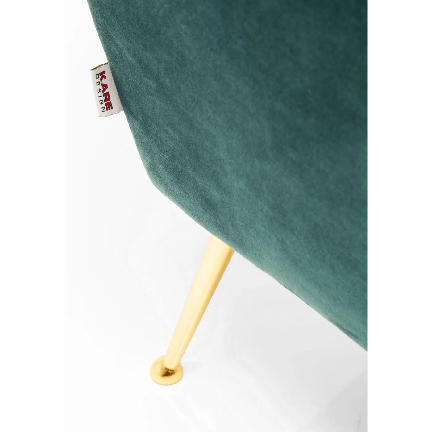 KARE Design Fauteuil Vegas Forever Petrole