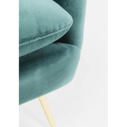 KARE Design Fauteuil Vegas Forever Petrole