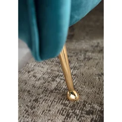 KARE Design Fauteuil Vegas Forever Petrole