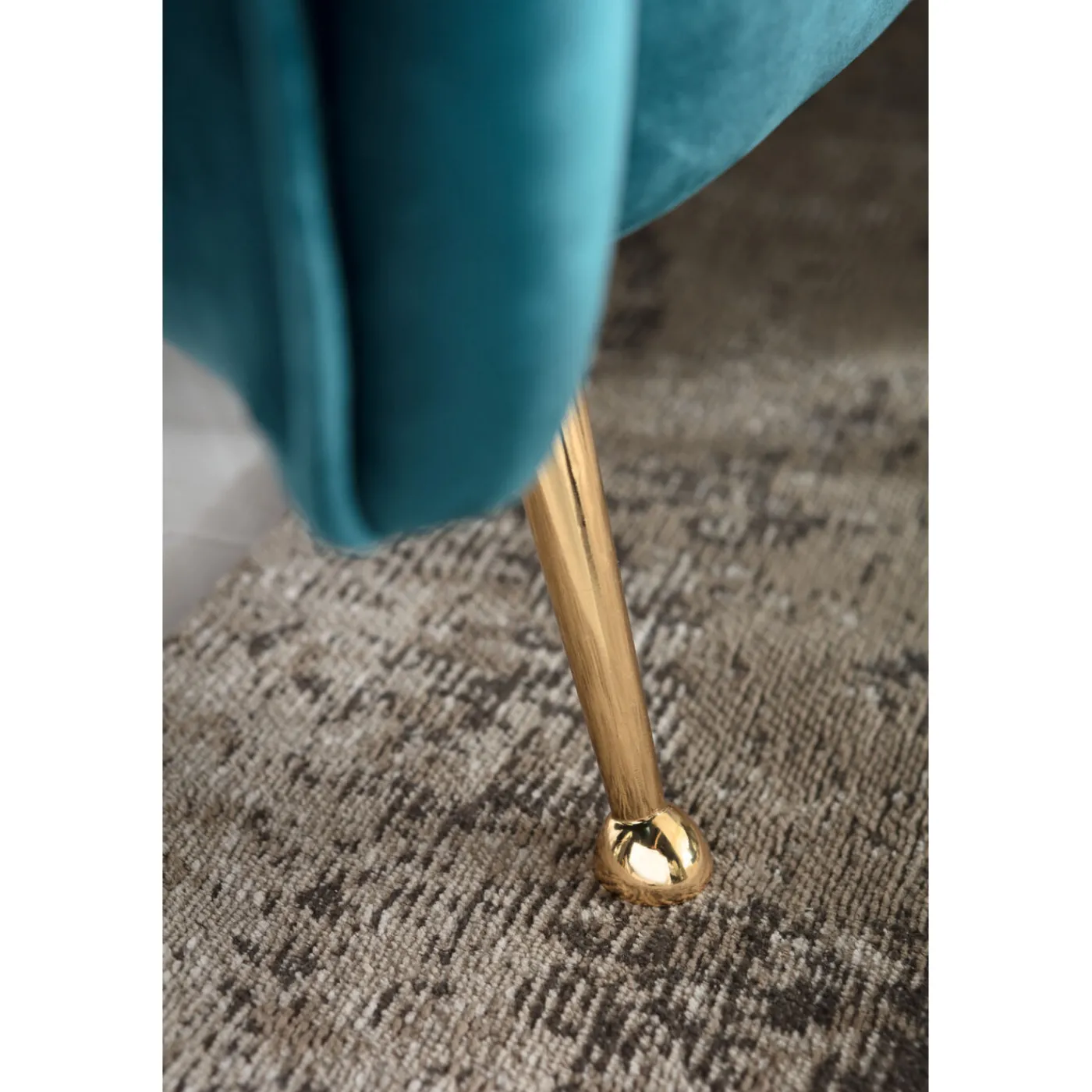 KARE Design Fauteuil Vegas Forever Petrole