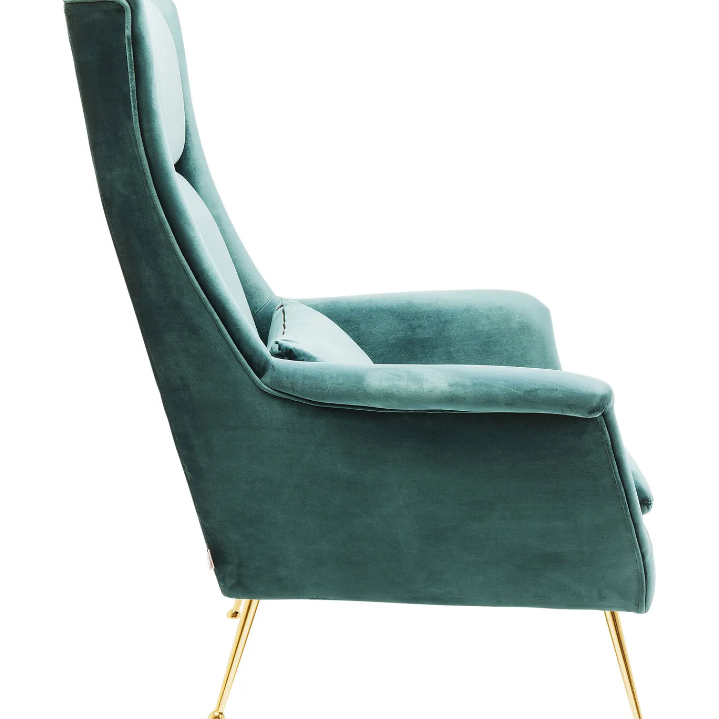 KARE Design Fauteuil Vegas Forever Petrole