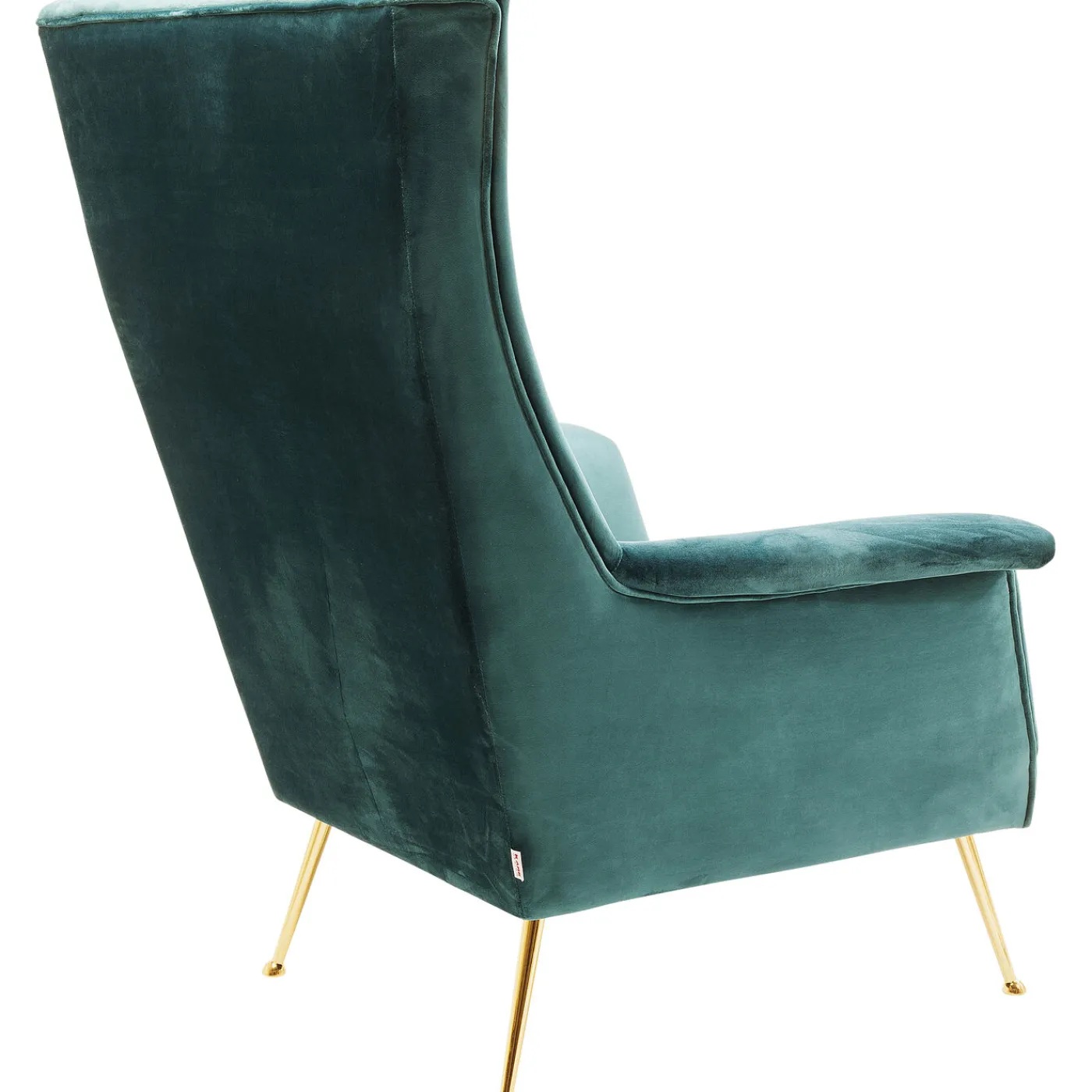 KARE Design Fauteuil Vegas Forever Petrole