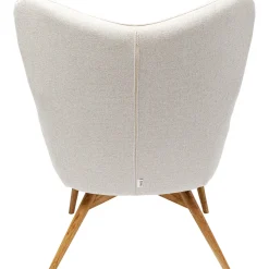 KARE Design Fauteuil Vicky Creme