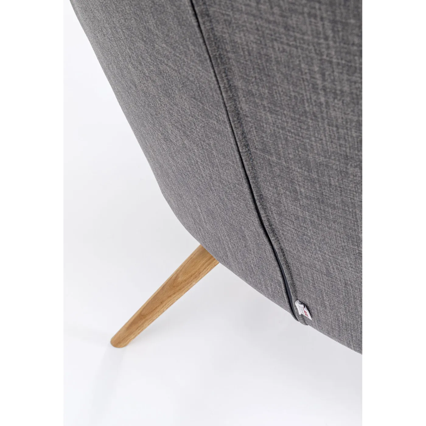 KARE Design Fauteuil Vicky Gris