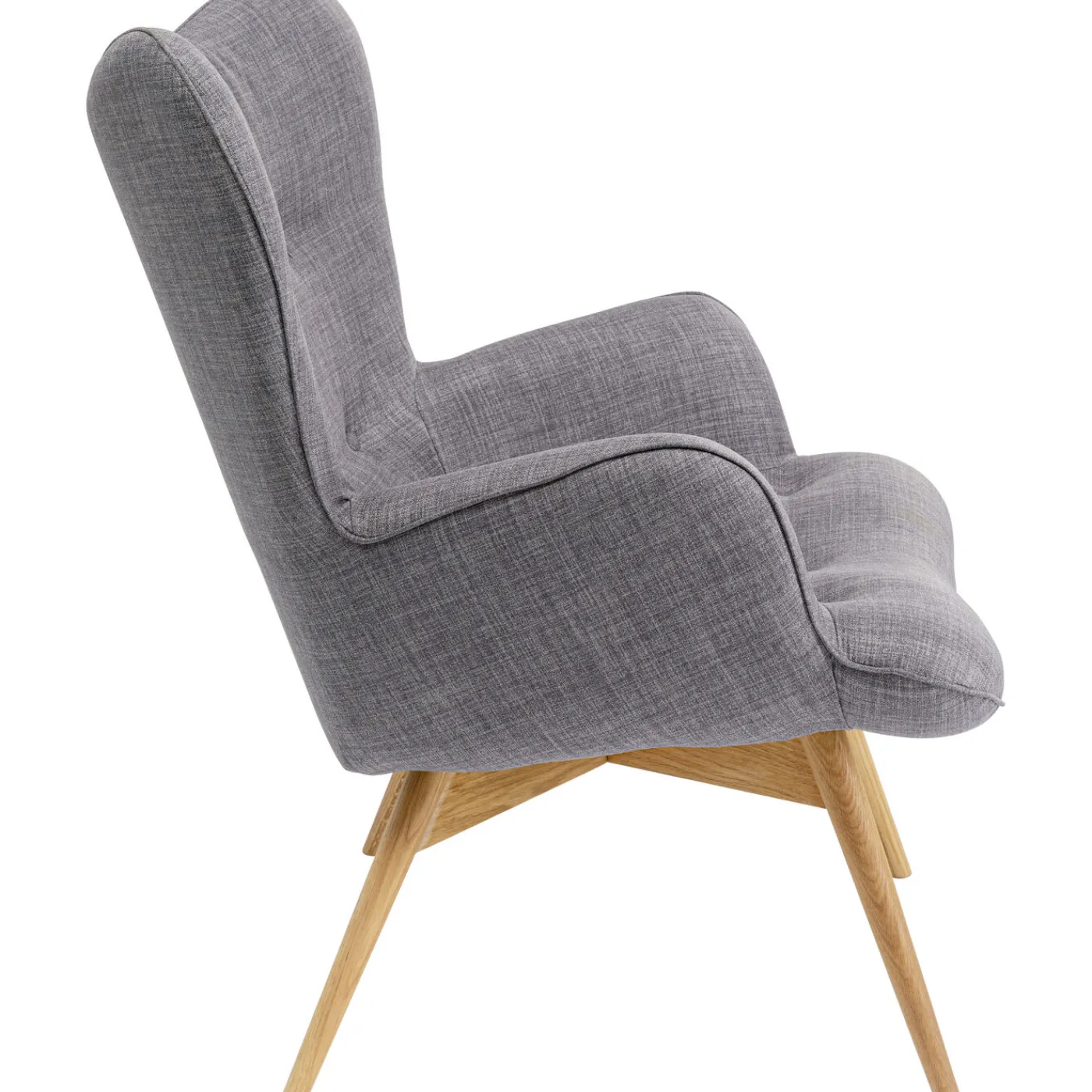 KARE Design Fauteuil Vicky Gris