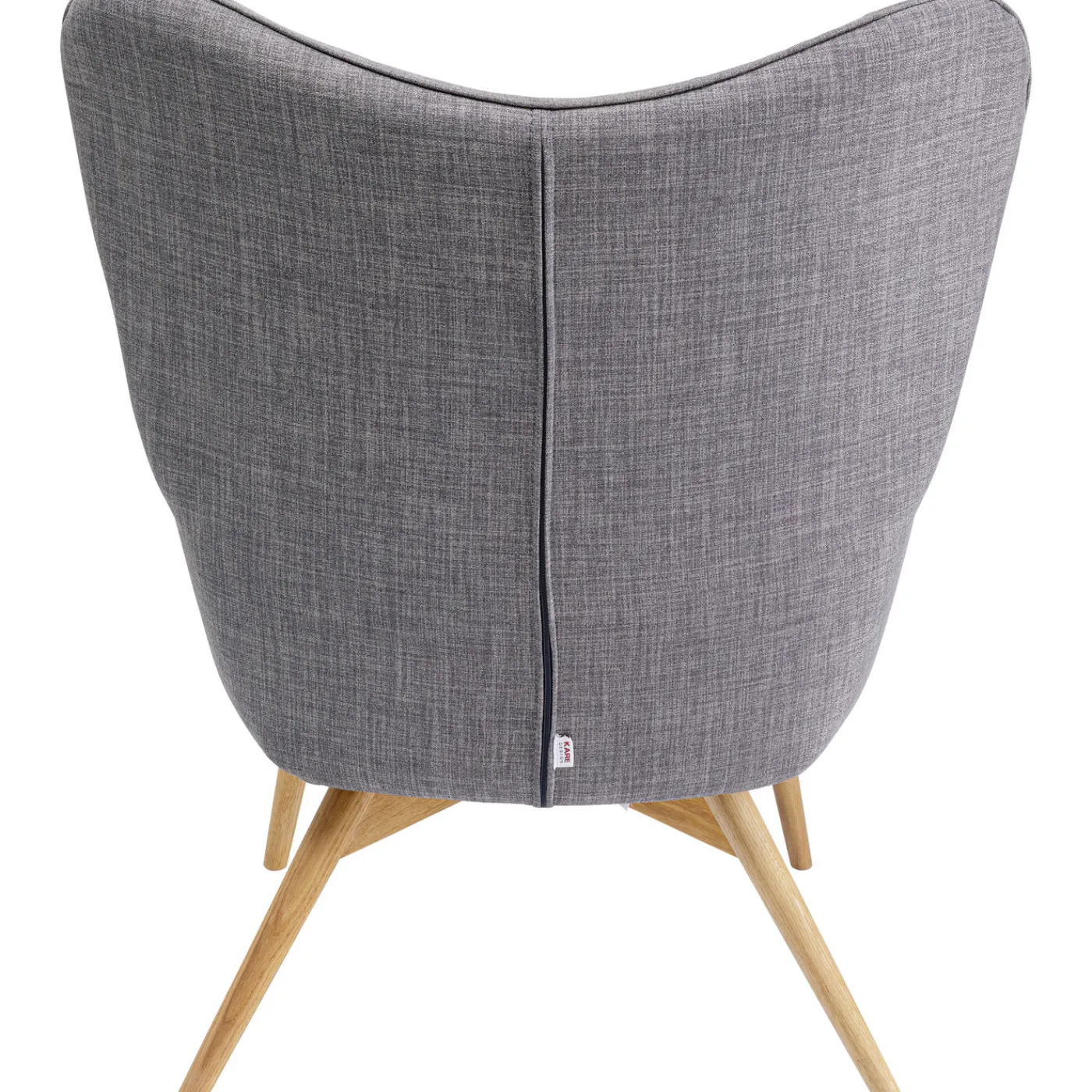 KARE Design Fauteuil Vicky Gris