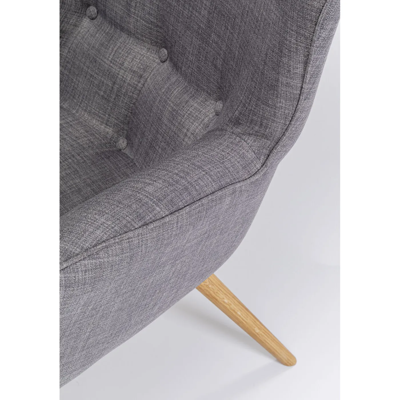 KARE Design Fauteuil Vicky Gris
