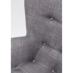 KARE Design Fauteuil Vicky Gris