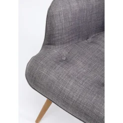 KARE Design Fauteuil Vicky Gris