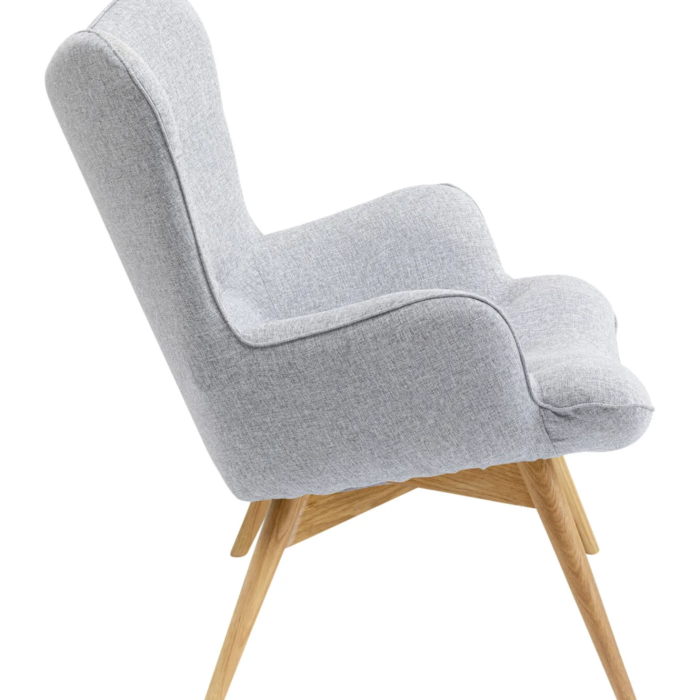 KARE Design Fauteuil Vicky Light Gris
