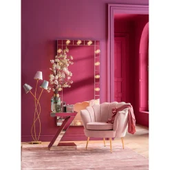 KARE Design Fauteuil Water Lily Gold Rose