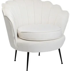 KARE Design Fauteuil Water Lily Noir Beige