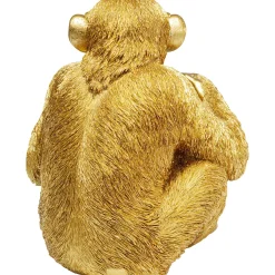 KARE Design Figurine Décorative Baby Ape Dore 53Cm