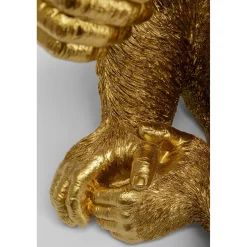 KARE Design Figurine Décorative Baby Ape Dore 53Cm