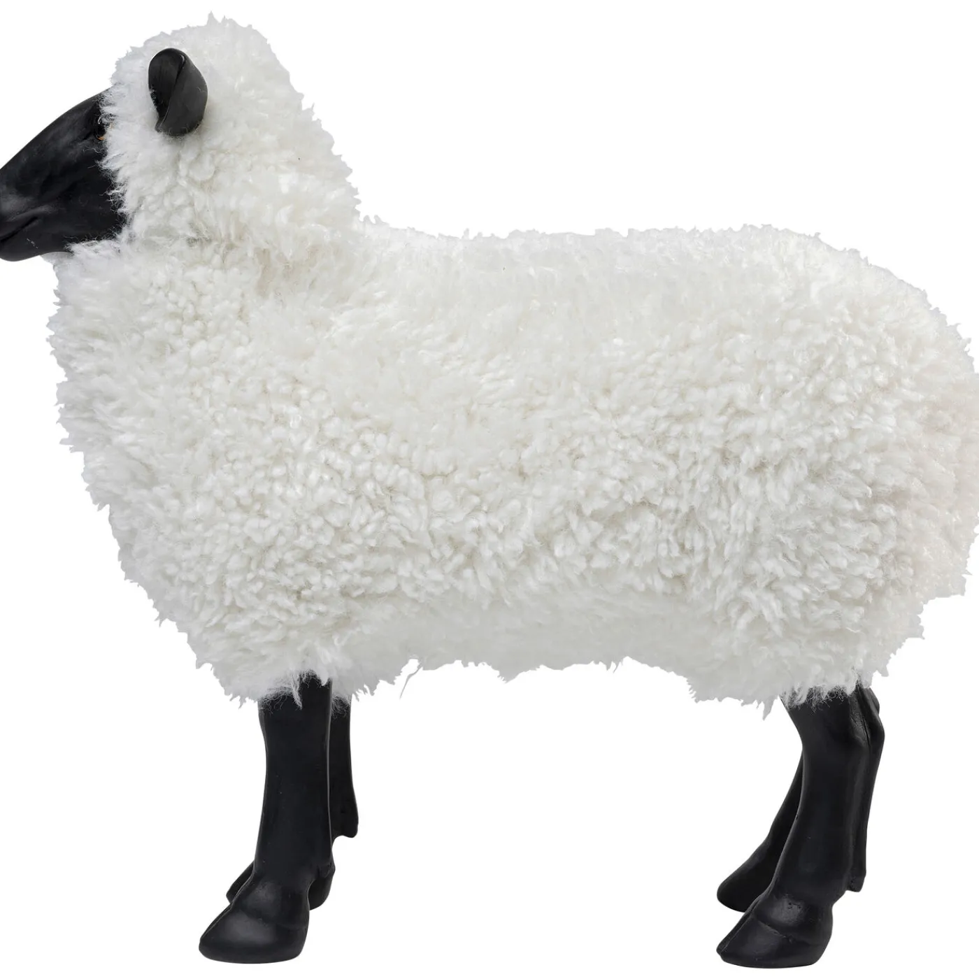 KARE Design Figurine Décorative Bathilde Blanc 48Cm