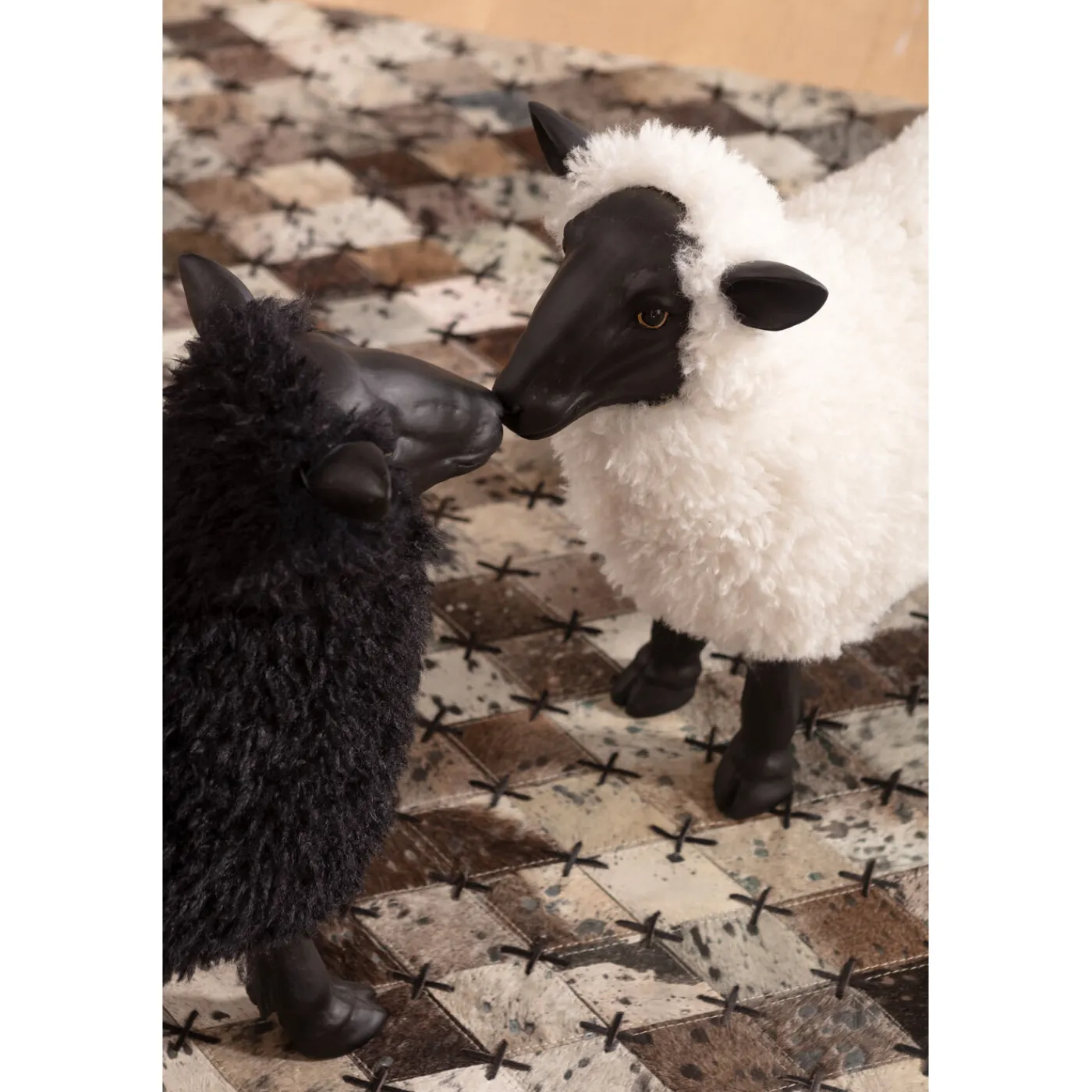 KARE Design Figurine Décorative Bathilde Blanc 48Cm