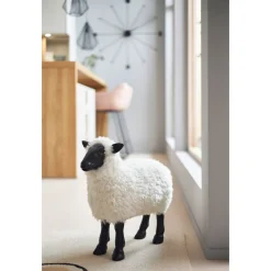 KARE Design Figurine Décorative Bathilde Blanc 48Cm